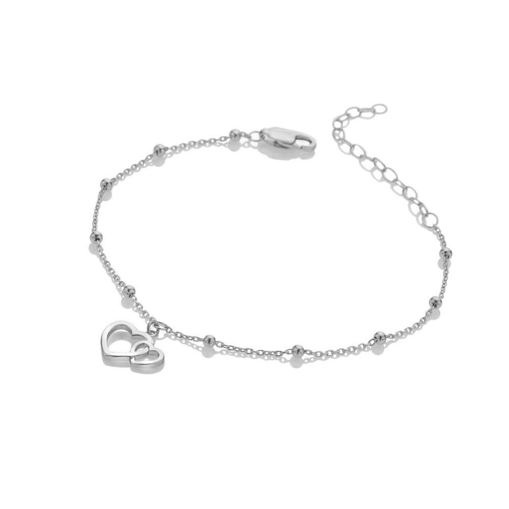 Hot Diamonds Silver Whisper "Sister" 925 Sterling Silver Bracelet