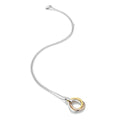 Hot Diamonds - Trio Teardrop Pendant (Rose and Gold Plate Accents)