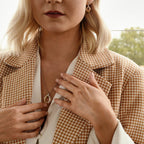 Hot Diamonds - Trio Teardrop Pendant (Rose and Gold Plate Accents)