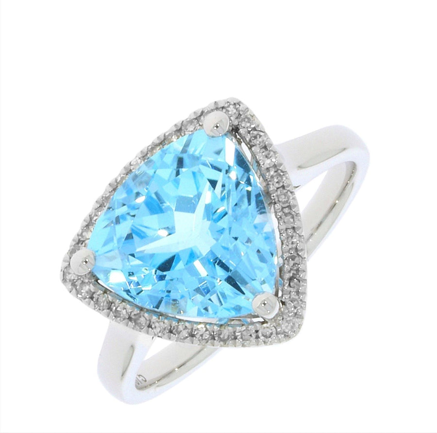 Blue Topaz Dress Ring