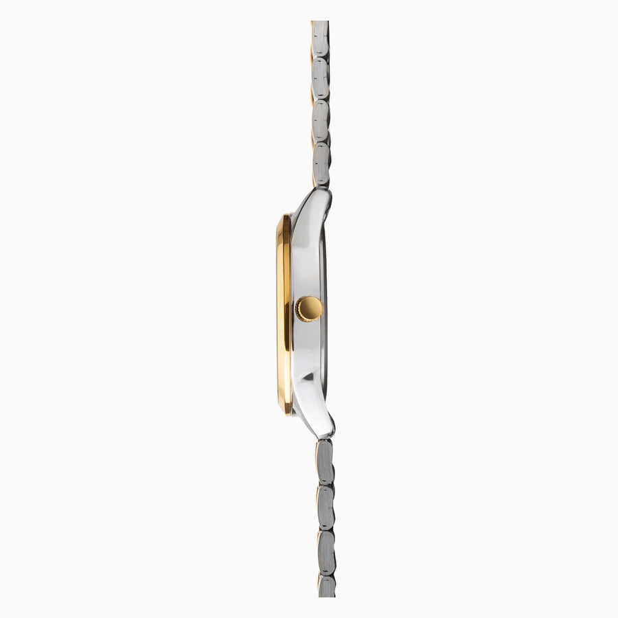 Sekonda Men's Watch | Two Tone Case & Stainless Steel Bracelet with Grey Dial