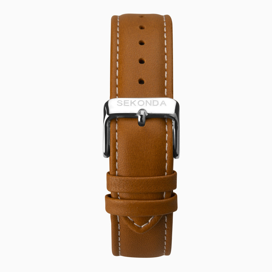 Sekonda Men's Heritage Watch with Tan Leather Strap