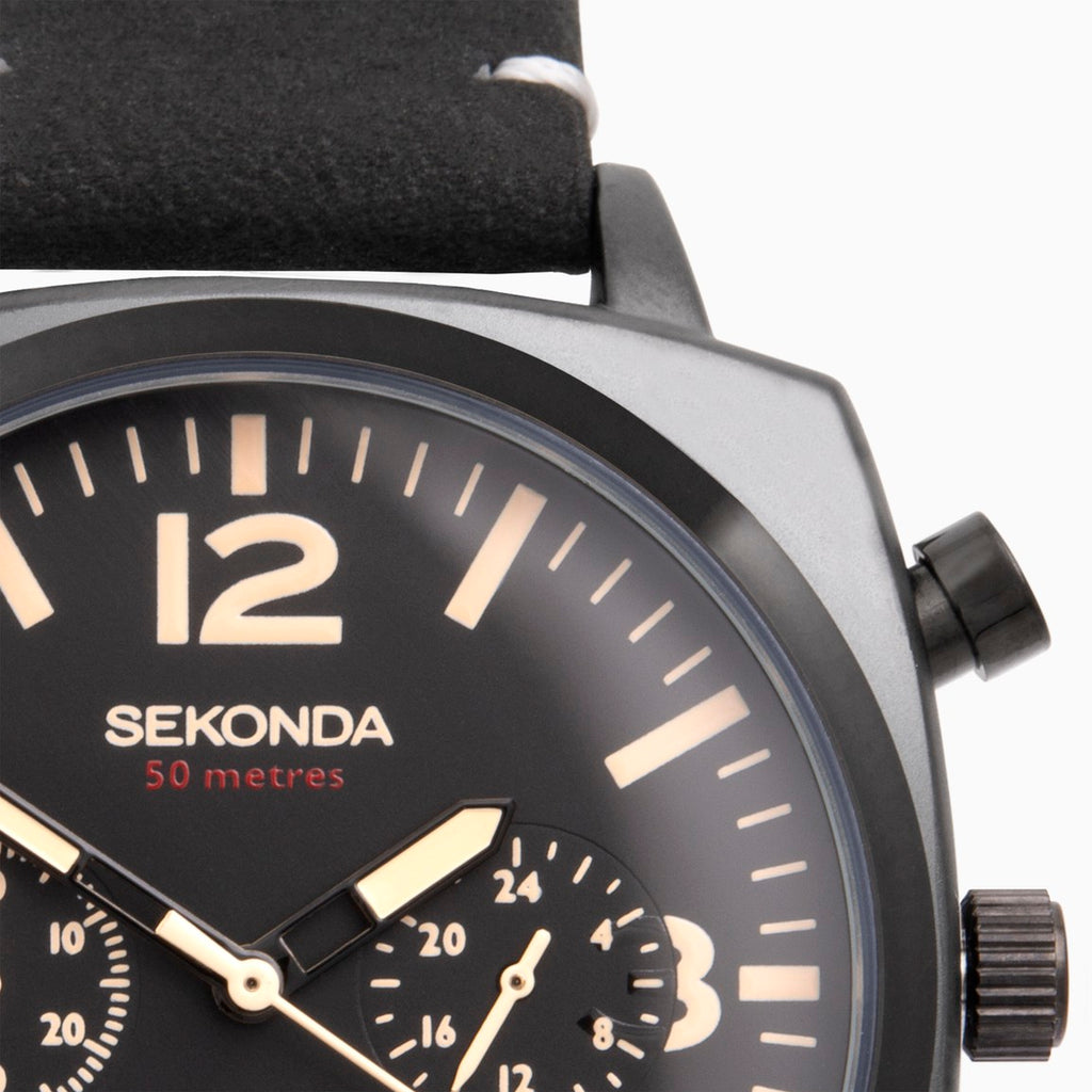 Sekonda - Airborne Men's Chronograph Watch - 1991