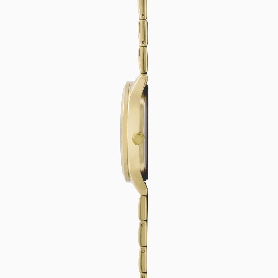 Sekonda Colour Pop Men's Watch | Gold Case & Stainless Steel Bracelet with Green Dial