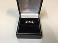 18ct yellow gold ruby & diamond ring