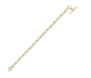 9ct. Yellow Gold T-Bar Bracelet