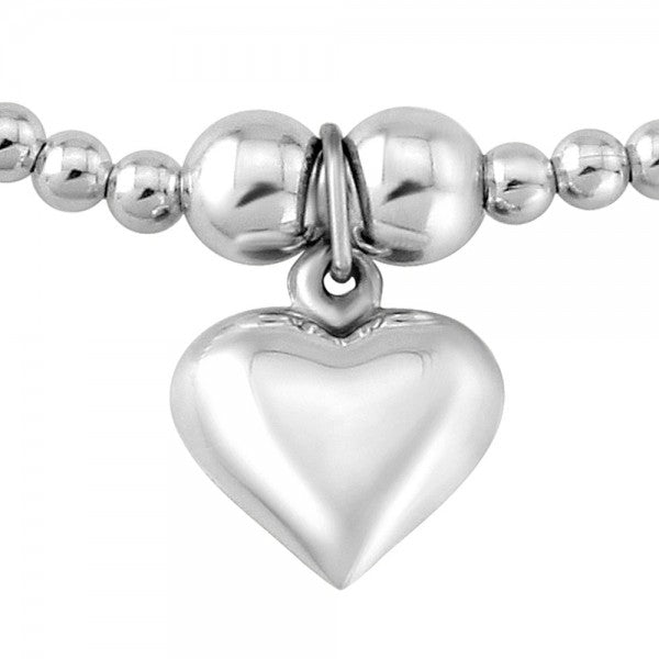 trink silver heart Charm bracelet