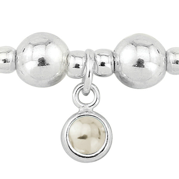 Trink - June Birthstone Bracelet (Pearl)