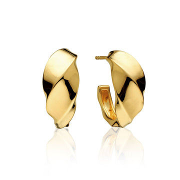 sif jakobs FERRARA ARDITO PIANURA earrings - 18K GOLD PLATED