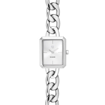 sif jakobs WATCH GISELLA - STAINLESS STEEL WITH SILVER SUNRAY DIAL