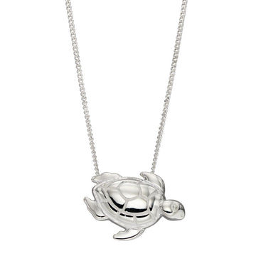 silver Turtle Pendant