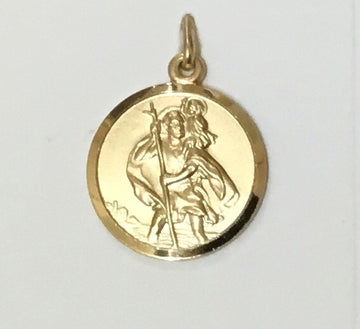 9ct Gold St christopher