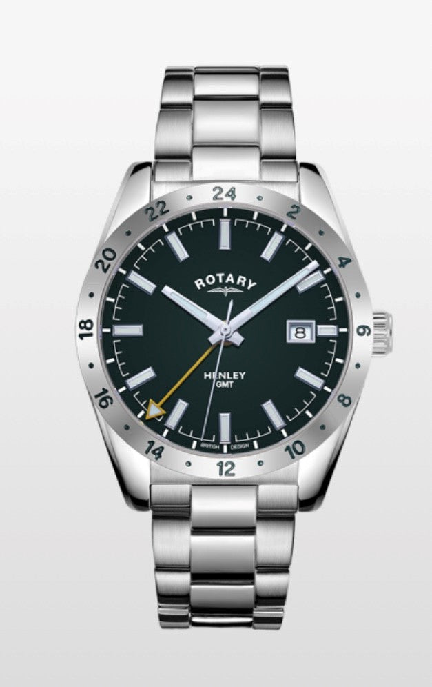 ROTARY HENLEY GMT GENTS WATCH