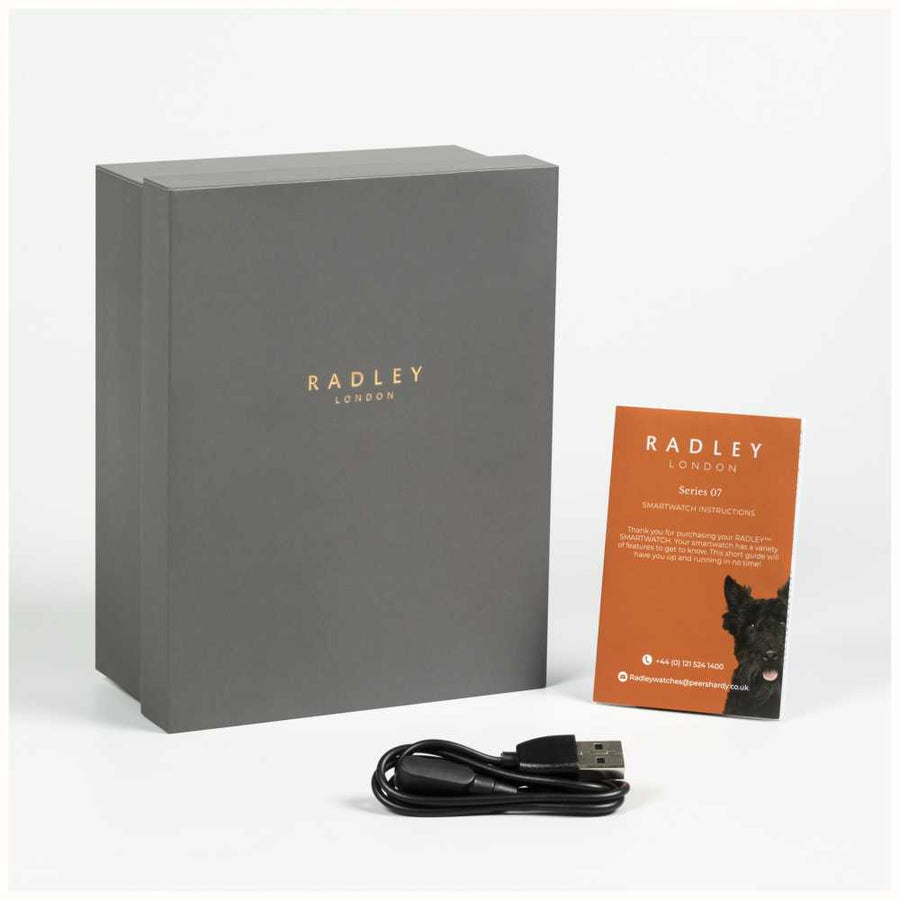 Radley Smart Series 11 | Rose-Gold Mesh and Pink Silicone Strap Set