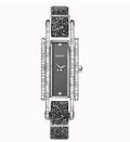 Sekonda - Seksy Rocks Black Swarovski® Ladies Watch