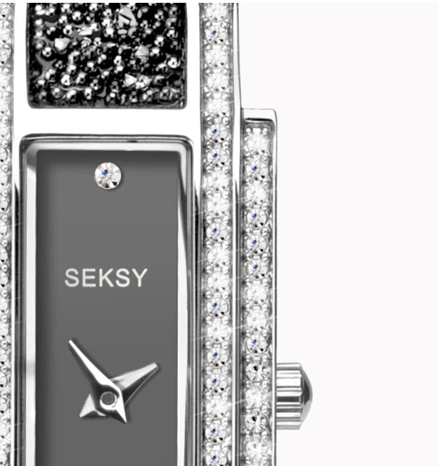 Sekonda - Seksy Rocks Black Swarovski® Ladies Watch