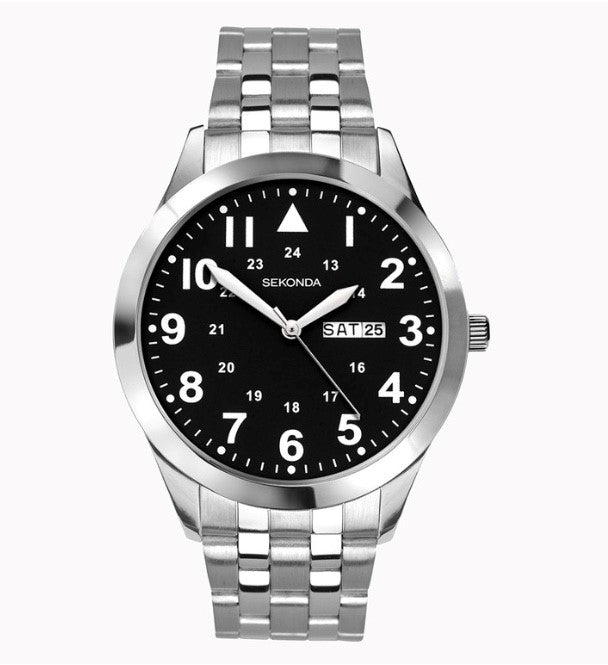 Sekonda Men's Watch with Black Dial