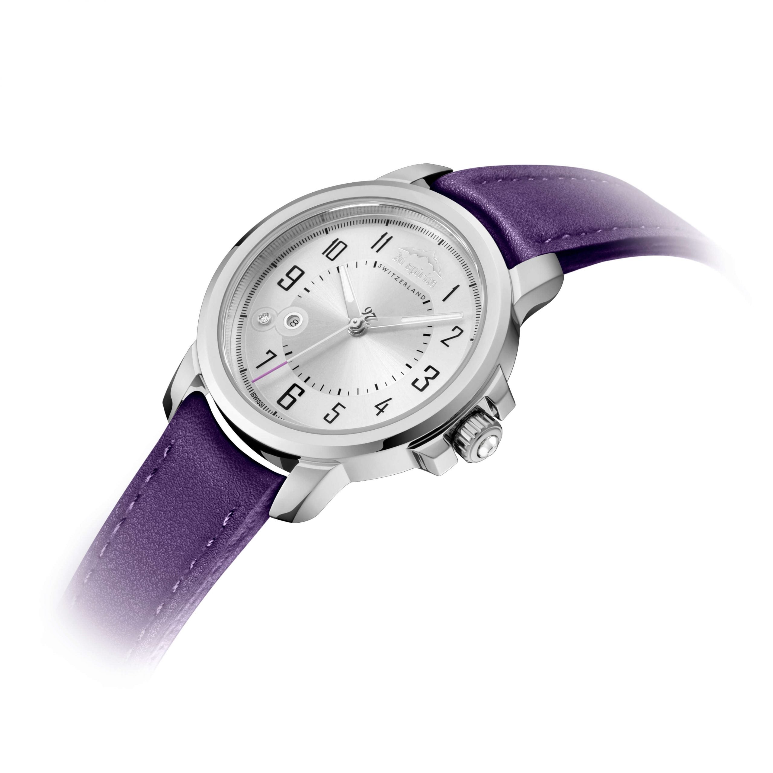26 spirits Purple Seagull ladies watch