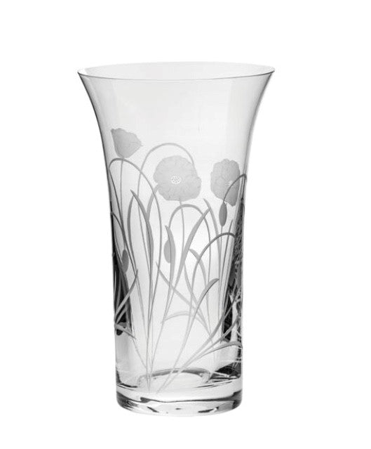 Royal Scot Crystal vase