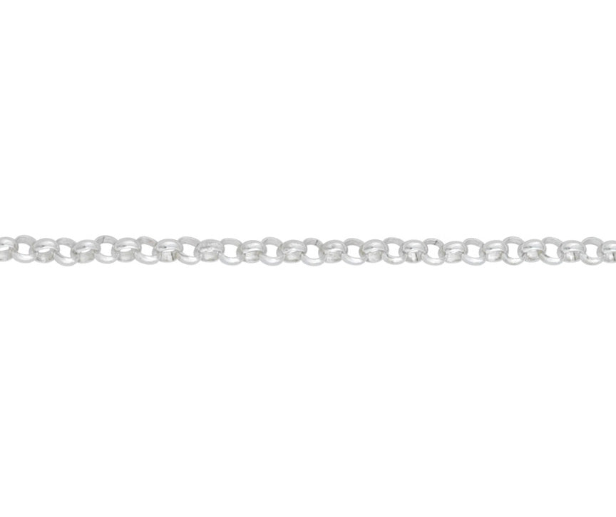 Silver round Belcher Chain