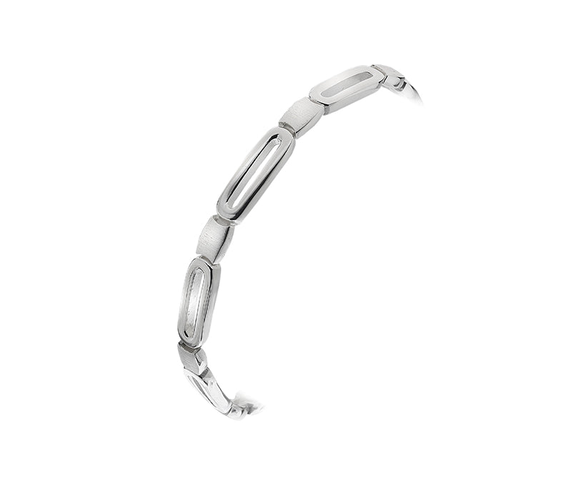silver roma bracelet