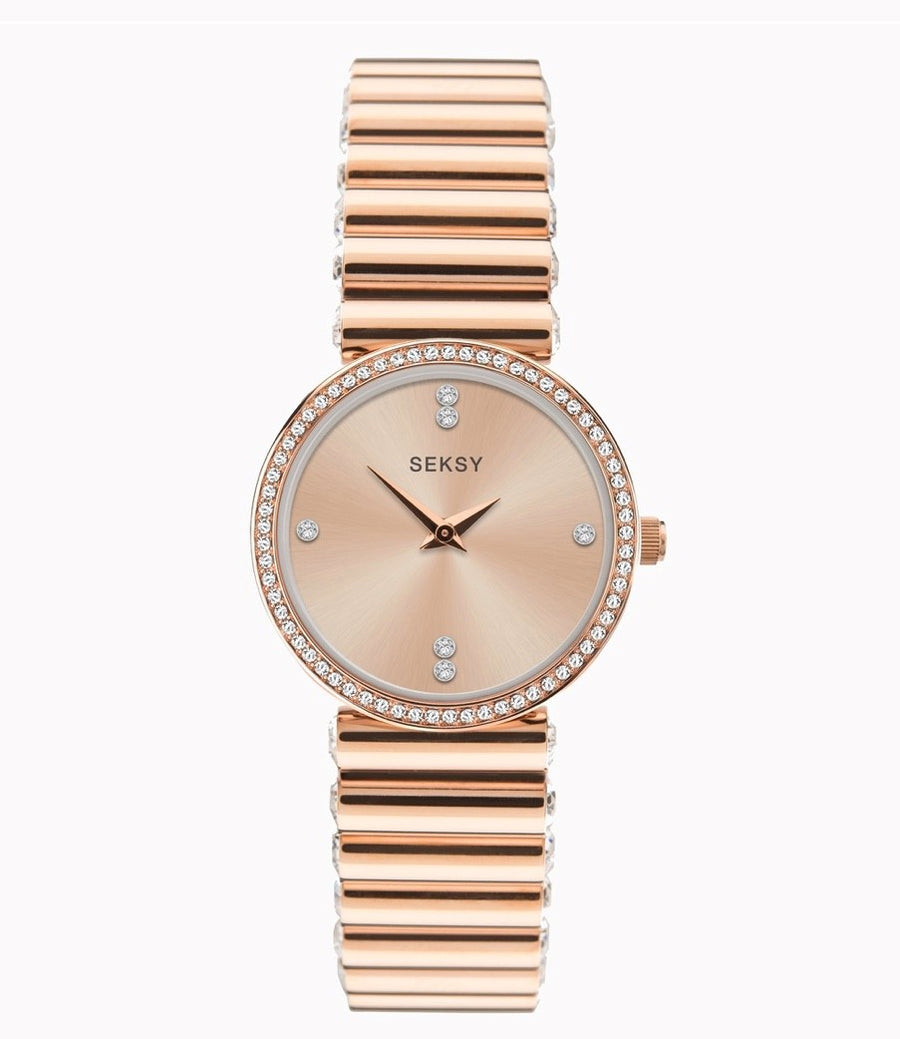 Seksy Rose Gold Womans Watch