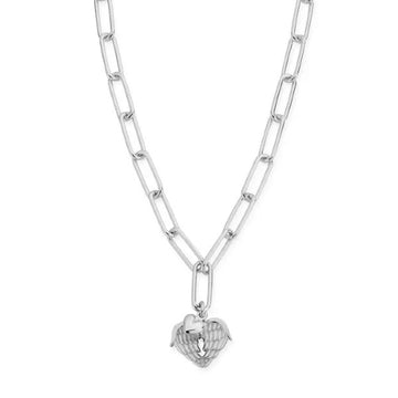 chlobo Link Chain Faith & Love Necklace