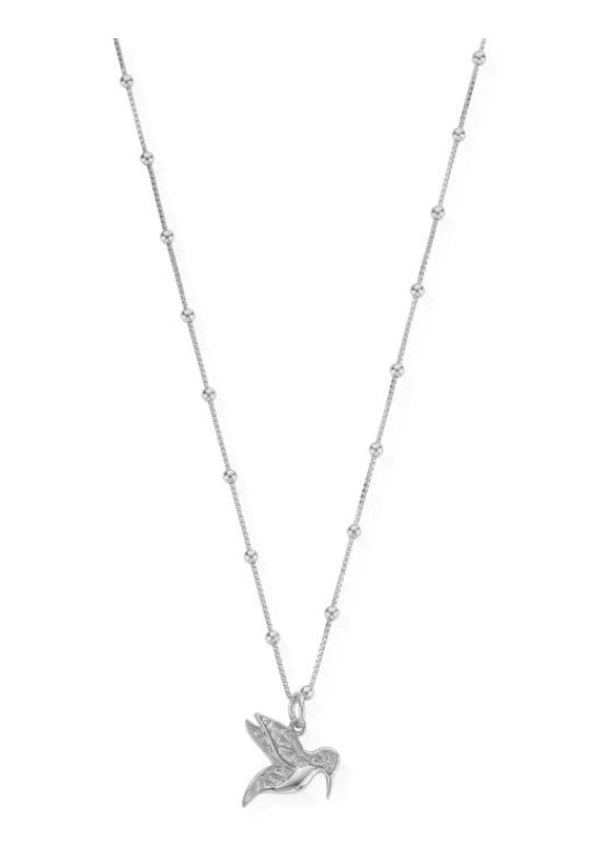 ChloBo Silver Hummingbird Necklace