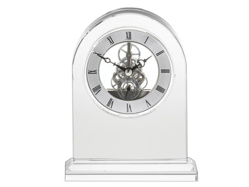 Clock - Large Mantle Crystal Clock