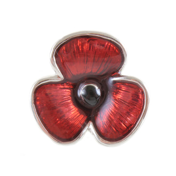 Poppy Lapel Pin Badge