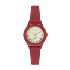 RADLEY - Women's Analog Quartz Watch with Red Silicone Strap