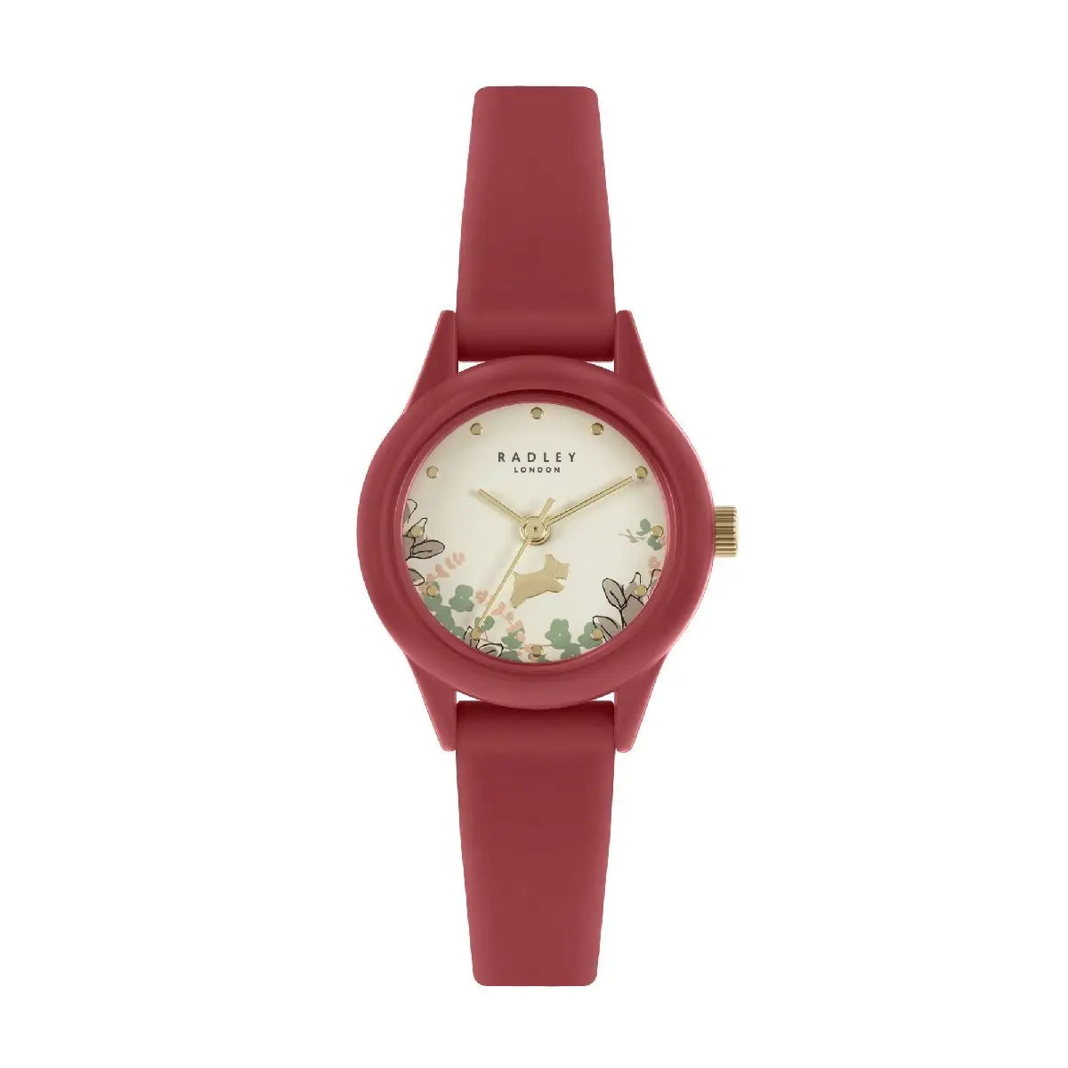 RADLEY - Women's Analog Quartz Watch with Red Silicone Strap