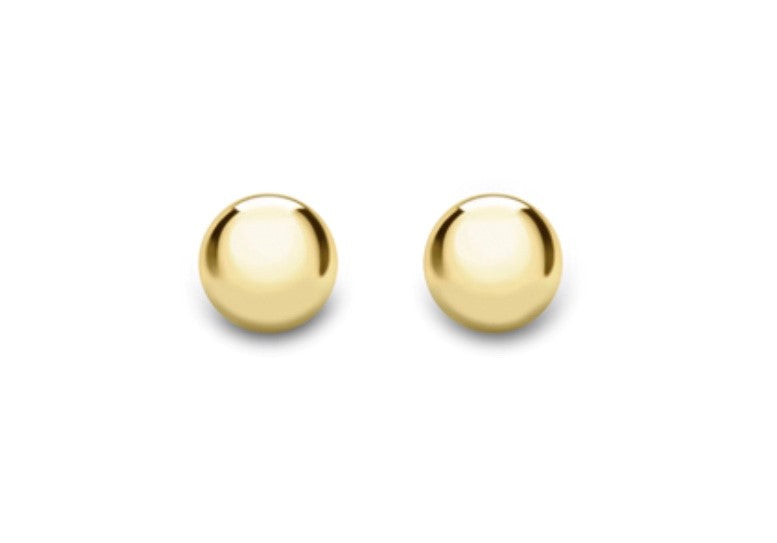 9ct 3mm Ball Stud Earrings