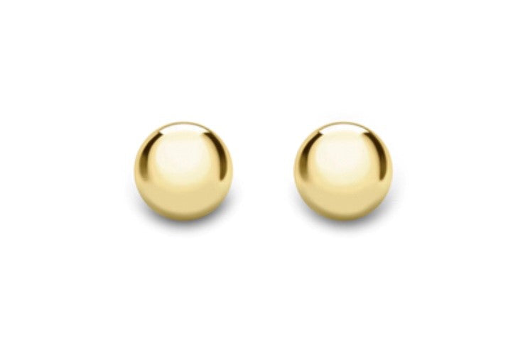 9ct 4mm Ball Stud Earrings